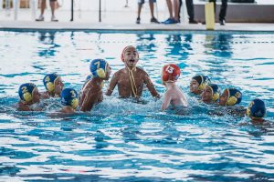 Un'immagine di HaBaWaBa Brasil, svolto a Bauru dal 9 al 13 dicembre: in acqua 14 squadre e 175 piccoli atleti 