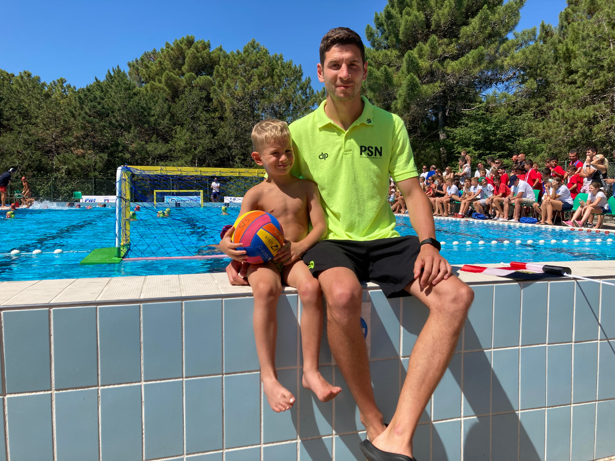 Bernat and his father Attila